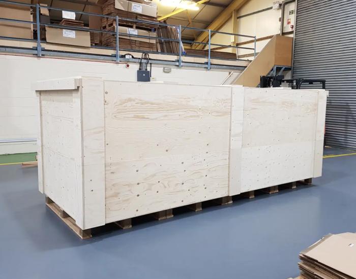 Portsmouth Aviation Dereham timber container