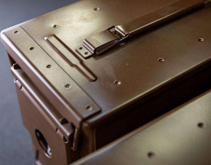 Image of Metal Military Storage