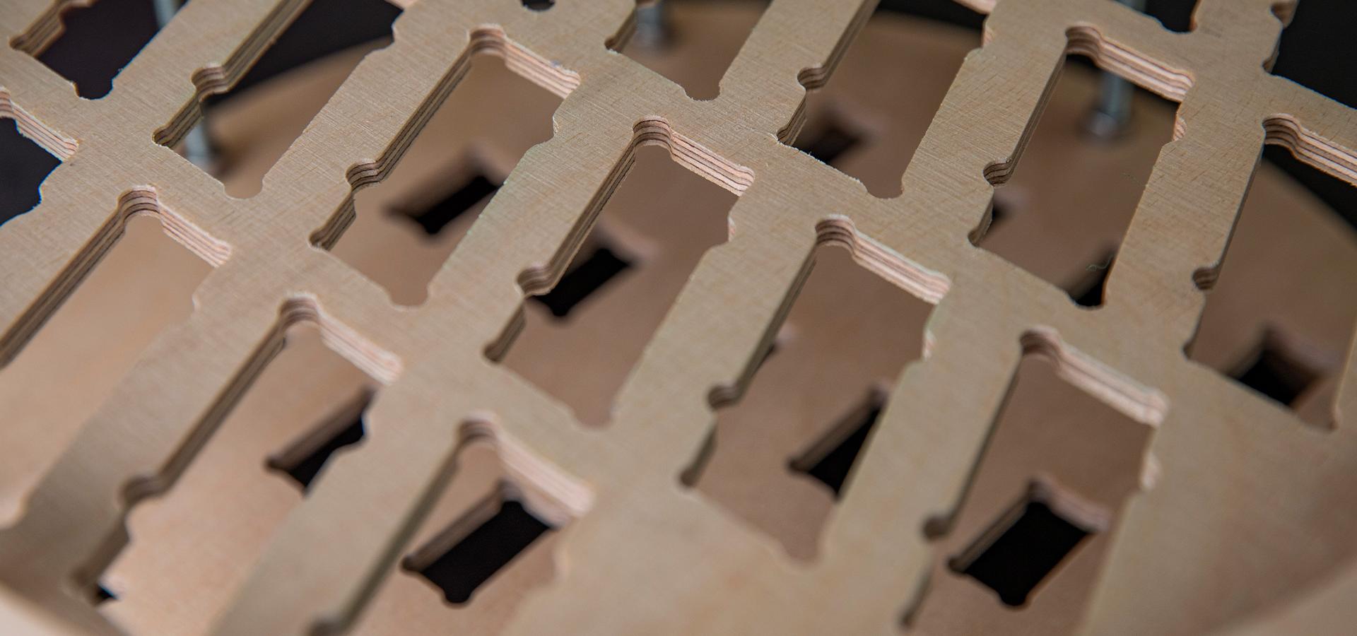 Portsmouth Aviation Dereham CNC routed timber
